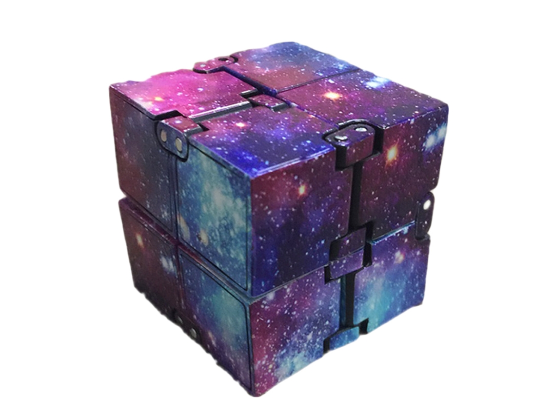 Rebe-mini Cubo Abs Para Alivio Del Estrés Antianxiety Juguete Fidget Divertido Para Niños Y Adultos Edc
