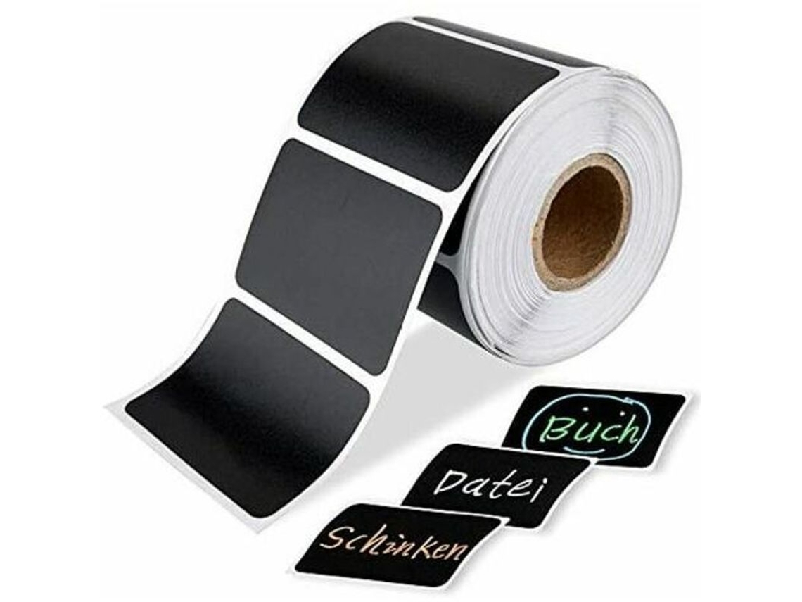 300 Pegatinas De Pizarra Autoadhesivas Impermeables Para Botes De Especias, Álbumes De Recortes Y Regalos.