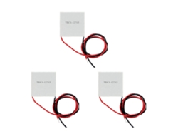 3 Elementos Peltier Tec1-12715 Módulo Termoeléctrico 12715 Tec 12v 15a Diy
