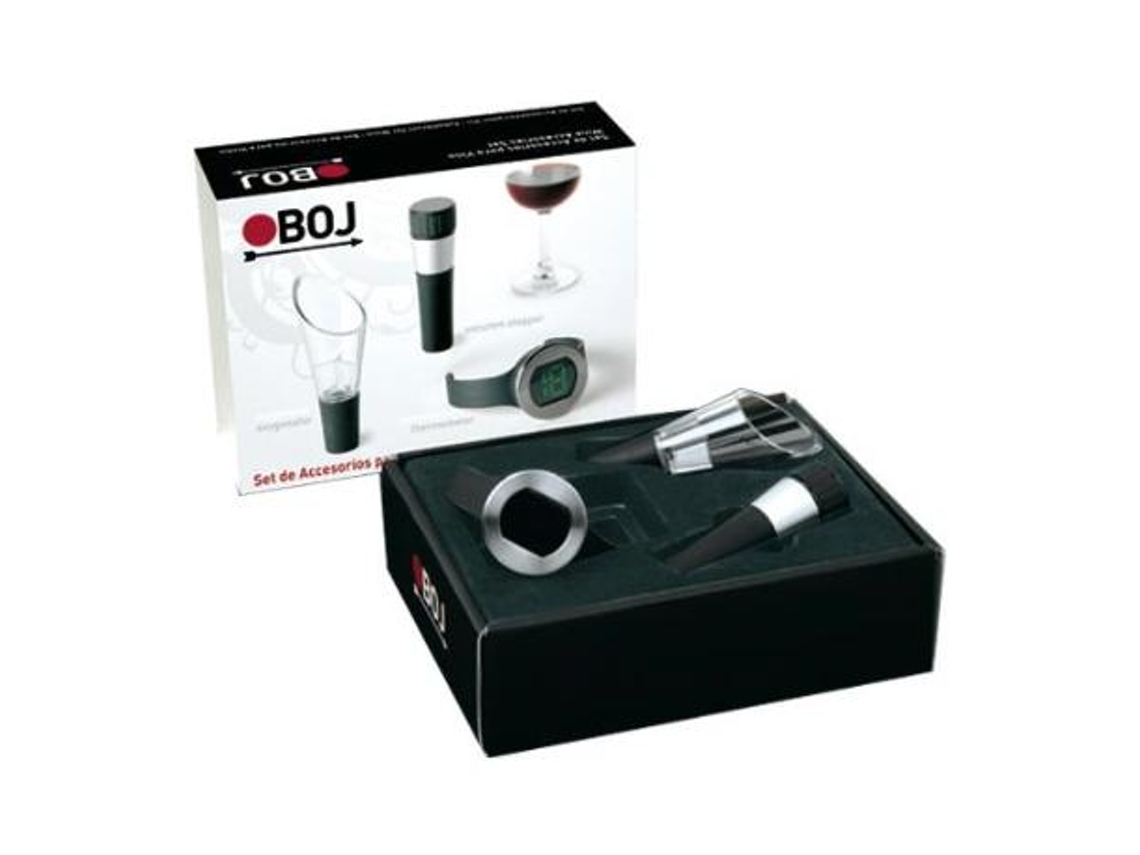 Boj set accesorios para vino 3 pzas. 10125