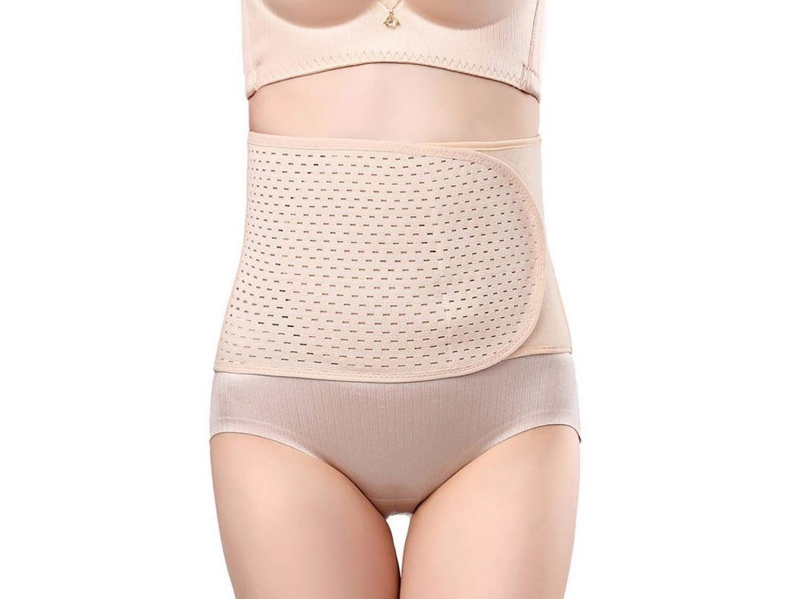 2026-faja Postparto Invisible Para Recuperación Abdominal Con Diseño U Y Cierre Velcro Talla Única