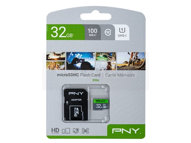 Tarjeta de Memoria Micro SD PNY Elite 32 GB