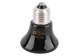 Mini lámpara de calor cerámica infrarroja para reptiles y anfibios, 220V-240V E27