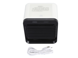 Ventilador Portátil Con Nebulizador, Batería Recargable Usb De 5000 Mah, 200 Ml, Refrigeración Silenciosa.