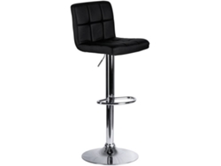 DUDECOR Taburete Drammen Negro