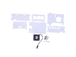 Cubierta Acrílica Transparente Con Ventilador Para Raspberry Pi 4 - Protección De Calidad