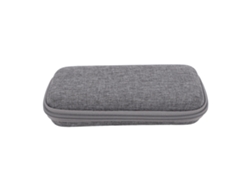 Estuche Rígido De Eva Resistente A Impactos Para Cargador, Cables Y Batería Externa - Gris