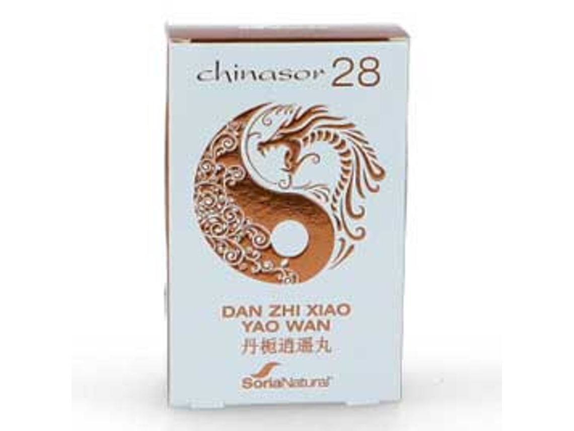 Complemento Alimentar SORIA NATURAL Chinasor 28 Dan Zhixiao Yao Wan (30 Comprimidos)