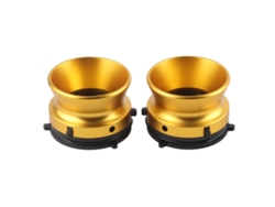 Adaptadores De Eje De Aluminio Nab De 10 Pulgadas Para Grabadoras De Cinta Studer, Revox, Akai Y Teac.