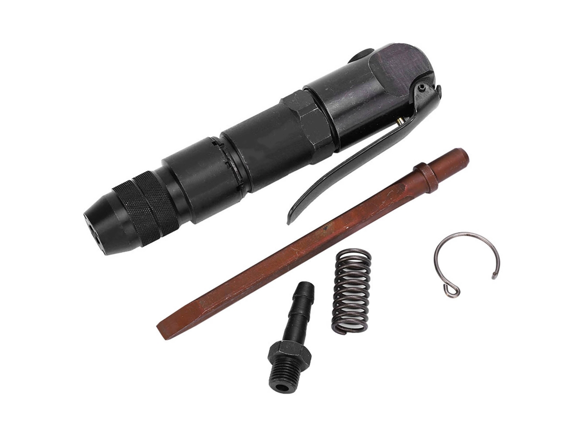 Martillo Neumático Manual Profesional Para Remover Óxido Cz1 Pt1/4in Con Carcasa De Acero Inoxidable