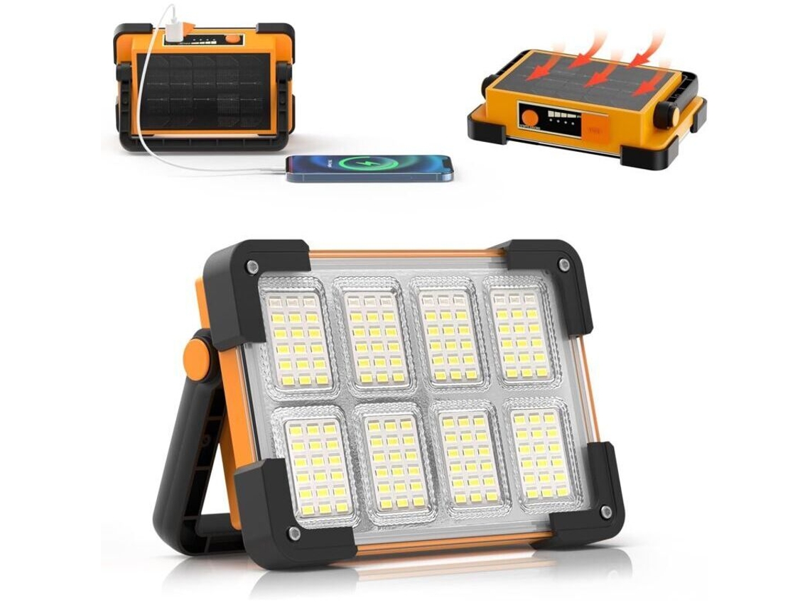 Proyector Led A Batería, Proyector Led Para Obras De Construcción, Lámpara Led