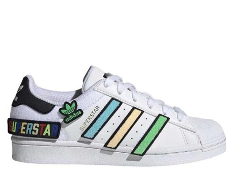 Zapatillas Unisex ADIDAS Superstar J Blanco (38)