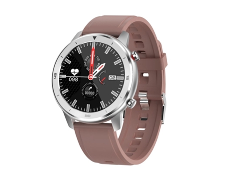 Smartwatch Sports Fitness 230Mah Batería Ip68 Impermeable Silicona Marrón Monitor de salud