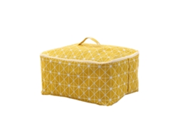 Bolsa de Almacenaje Bolsa Ropa Cambios TRUYUETY Tecido Amarillo (35x35x4cm)