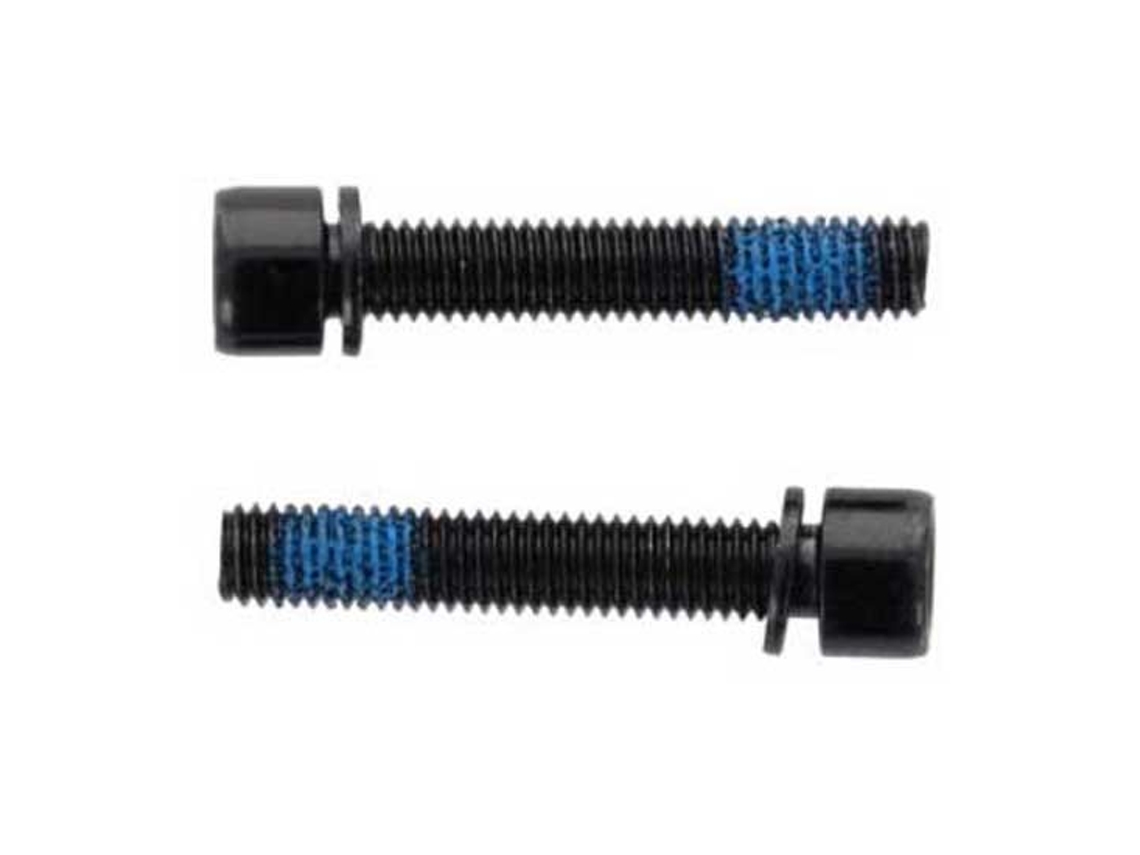 Parafusos de Pinça de Montagem Plana M5 X 28 Mm 2 Unidades Prateadoelvedes