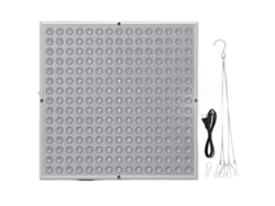 Lámpara de bronceado terapéutico azul de 460 nm, modelo 2026, con 225 LED, 15 W, para rostro y cuerpo, enchufe estadounidense 100-240 V.