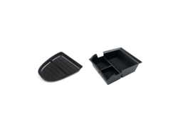 Expositor de joyas negro en forma de T con 3 niveles, ideal para guardar anillos, aretes, collares y otras joyas. Hengjian