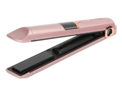 Plancha de pelo inalámbrica recargable por USB Plancha de pelo lacio inalámbrica Mini batería de cerámica Tamaño de temperatura ajustable de YEMAESRE