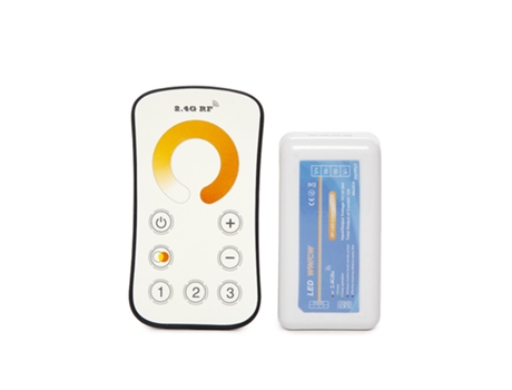 Controlador Temperatura Color 3 Zonas 2,4G Mando a Distancia 12-24VDC ? 144/288W GREENICE