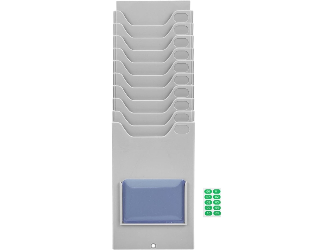 Estante Colgante De Almacenamiento De 11,8 Cm, Plástico, Para Equipos De Almacén Y Tarjetas.