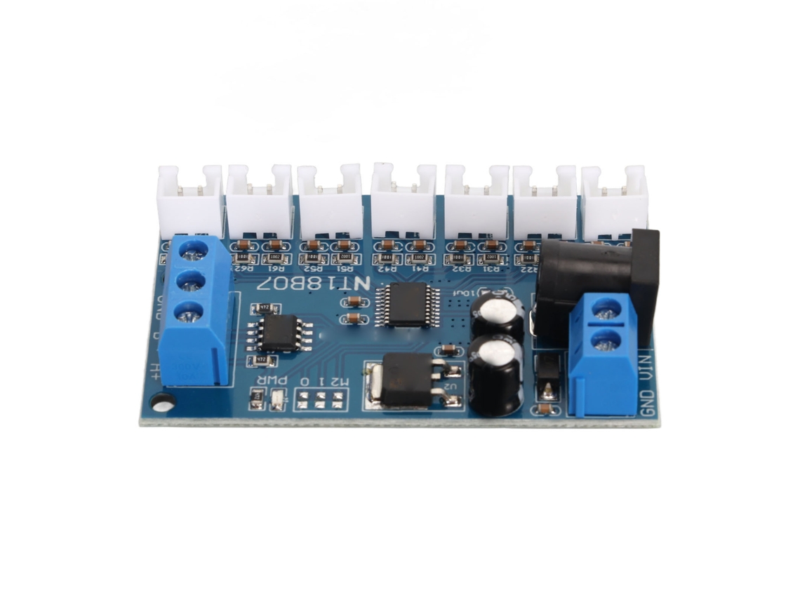 Registrador De Datos Plc Sin Papel Nt18b07 Medidor De Temperatura Ntc 7 Canales Rs485 Modbus Rtu
