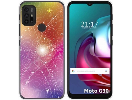 Carcasa Motorola Moto G10 / G30 TUMUNDOSMARTPHONE Abstracto Multicolor