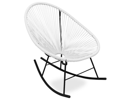 Silla de Exterior Mecedora de Jardín Acapulco 82x70x88cm ACAPULCO STYLE