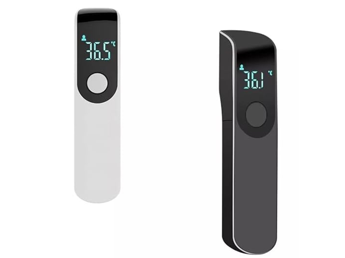 Termómetro infrarrojo médico para la frente, sin contacto, para adultos, niños y bebés, pantalla LCD