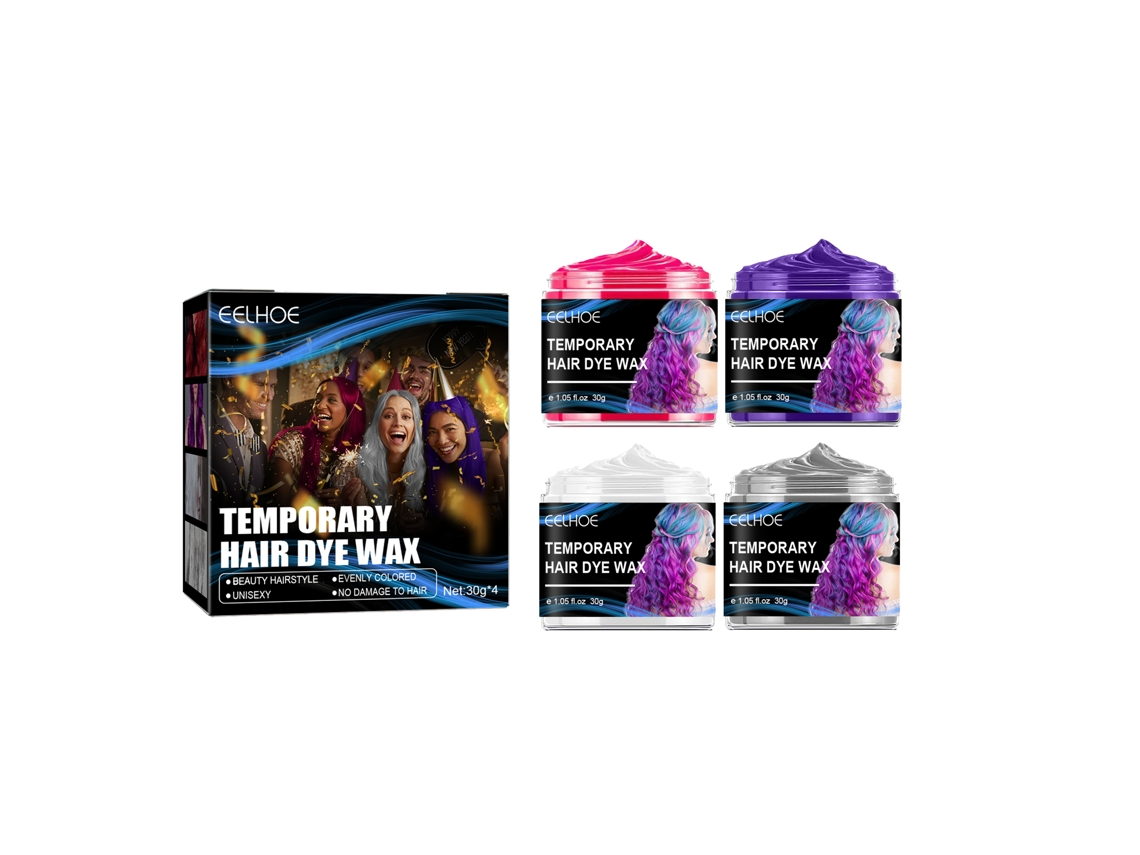 Kit de cera temporal para el cabello con forma de conejito de Halloween