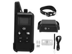 Collar De Adiestramiento Para Perros Con Descarga Eléctrica, Alcance De 300 M, Ipx7, Ajustable Y Recargable Para Todos Los Perros, Dc5v.