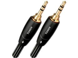Cable de Audio AUDIOQUEST (Jack 3.5mm - Jack 3.5mm - 60 cm - Negro)