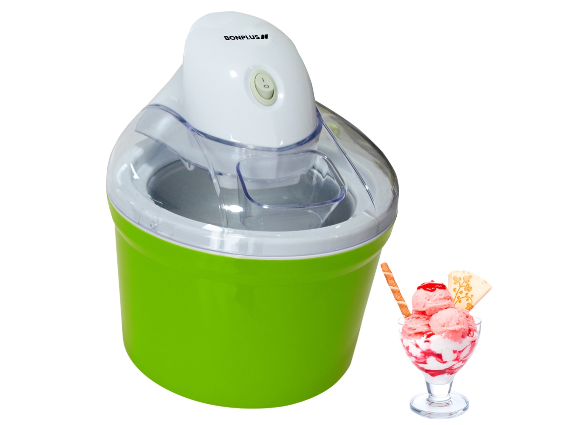 Heladera, Máquina para hacer Helado y Yogur 1.2L BONPLUS BP (Verde)