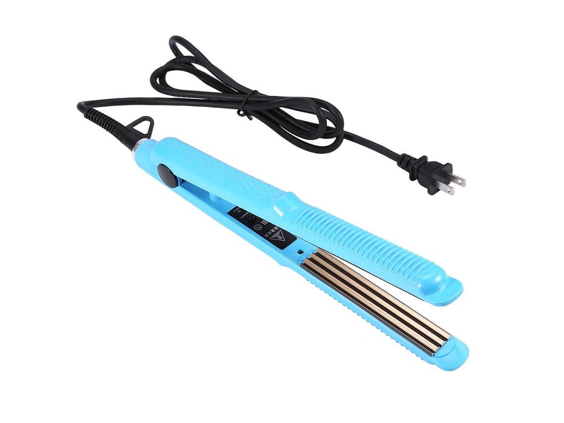 Vlrla-blue Cabelo Retoener Curler Iron Com Corn Plate Styling Tools