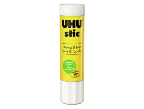 Pegamento en Tubo UHU Libre de solventes y lavable (8,2 g)