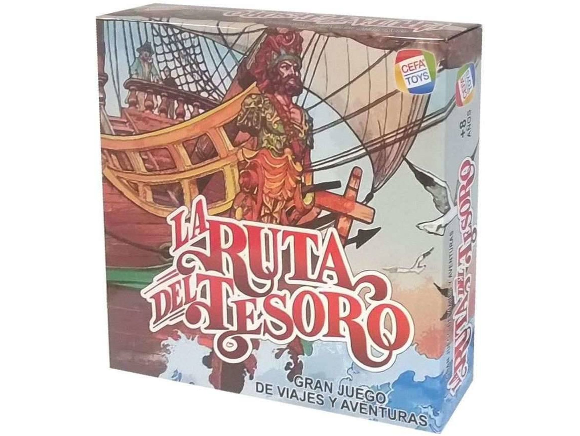 Juego de Mesa CEFA TOYS The Treasure Route (Edad Mínima: 8)