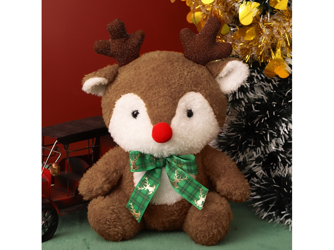 (peluche De Reno Navideño 25 Cm) Peluche, Almohada, Decoración