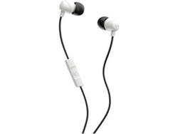 Auriculares con Cable SKULLCANDY Jib (In Ear - Micrófono - Noise Canceling - Blanco)