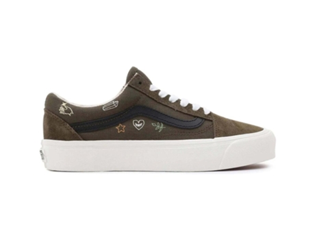 Zapatillas de Niños VANS Old Skool Verde (39)