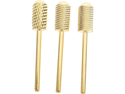 12 Pièces Outils D'art D'ongle À Ongles Forys En Carbure De Polissage Des Acrylique Pour Perceuse