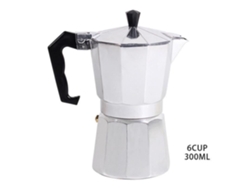 Cafetera Cafetera Italiana Espresso 50 600Ml Moka Pot Aluminio Estufa Colador Tipo 300Ml