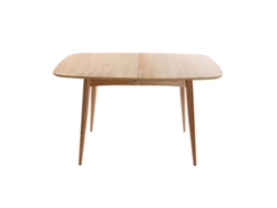 Mesa de comedor extensible en fresno natural L130-160 NORDECO MILIBOO