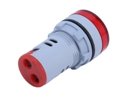 Indicador de voltaje digital redondo CA 60-500V