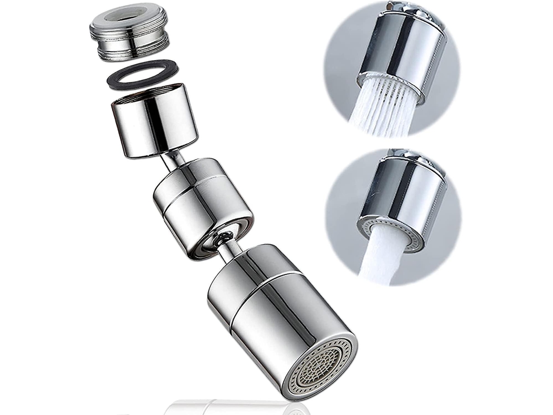 Aerador De Grifo Giratorio 1080°, Filtro Anti-salpicaduras, Modos De Agua Dual, Ahorro De Agua, Universal Para Cocina Y Baño