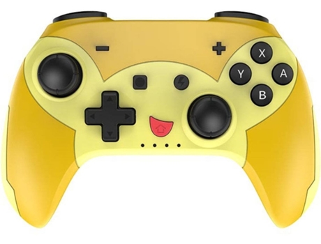 Controlador de jogo sem fio mfi para iphone / ipad, enkers ios mobile bluetooth gaming controller gamepad joystick(amarelo)
