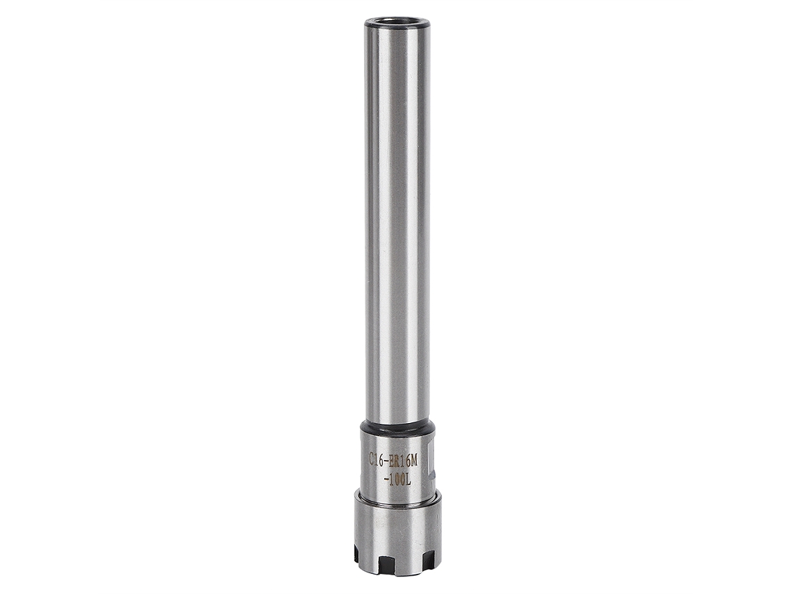 Portaherramientas De Perforación Er16m-100l Con Extensión Recta De 100 Mm En Acero Cromo-molibdeno.