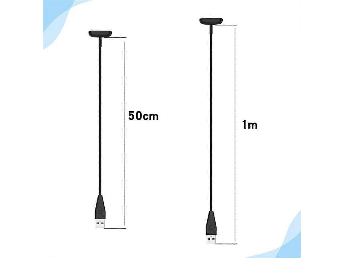 Cable de carga inalámbrico magnético para Charge 5/Luxe, adaptador de base de carga USB, reloj inteligente portátil, CA, bicicleta eléctrica