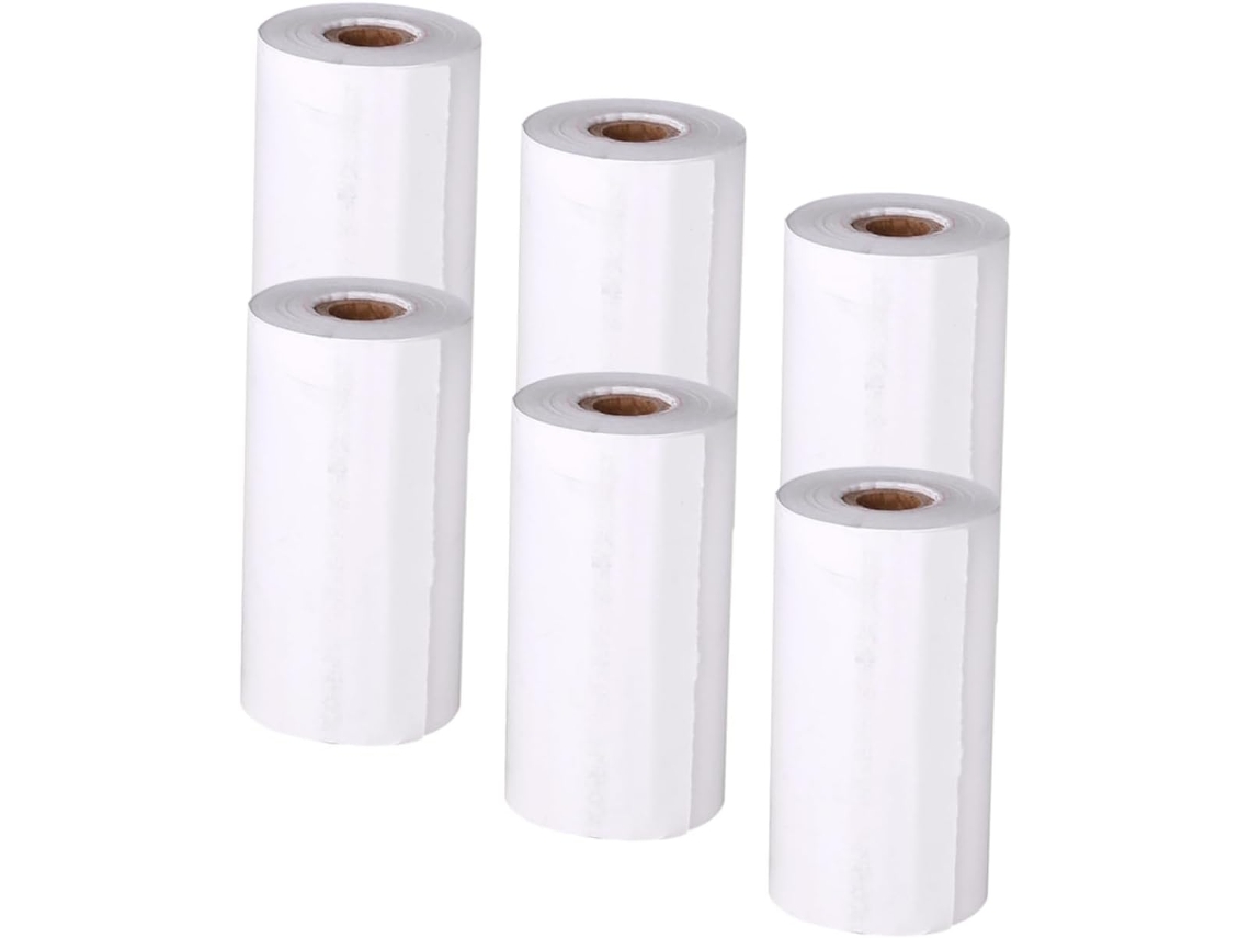 6 rolos de papel fotográfico térmico para Garçon Fille Impression Instantanée Accessoire Appareils