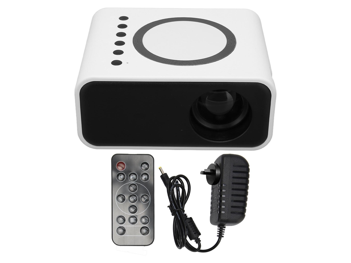 Miniproyector Led Portátil Full Hd 1080p Para Cine En Casa, Películas, Ios, Android, Portátil, Blanco, Enchufe Australiano.