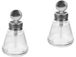 2 Botellas Flexibles Con Bomba Dispensadora Para Quitaesmalte