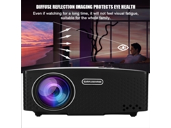 Proyector LED portátil compatible con Android 6.01 ideal para cine en casa